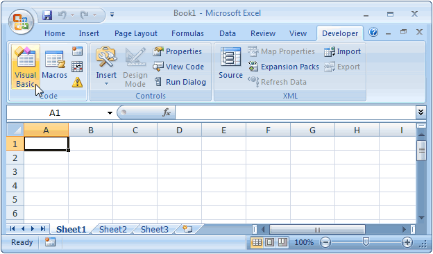 Excel visual basic editor tutorial